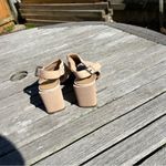 DONALD PLINER Penny Open Toe Slingback Mule In Putty size 5.5 Tan Photo 3