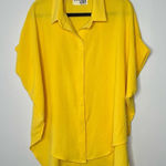 Bucketlist yellow tunic top size small Photo 0