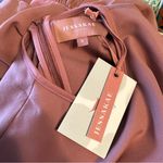 JessaKae Eiffel Midi Dress in Rosewood 3/4 Sleeves Tiered Skirt size Small NWT Photo 11