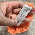 Athleta Mesh Racer Run Mid Rise 4” Shorts Pull On Running in Orange Size XXS Photo 9