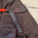 Marc New York  Brown Puffer Duck Down Feathers Jacket Removable Fur Collar XS Photo 3