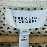 Derek Lam ‎ 10 Crosby Open Loose Knit Crochet Lace Up Sweater Sz S NWT Photo 4