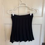 FP Beach Free People  black pleated sweater skirt size xs Photo 2