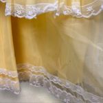 Vtg Lorrie‎ Deb Romantic Dress Gunne Sax Renaissance Coquette Fairy Fits Sz 2/4 Yellow Photo 2