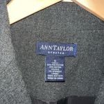 Ann Taylor Stretch Dark Gray Blazer Suit Jacket Size 6 Photo 2