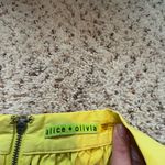 Alice + Olivia - Yellow A-Line Skirt Sz 0 Photo 9