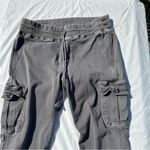 7 For All Mankind gray denim drawstring jeans/pants/joggers sz XS Photo 7