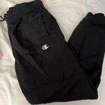 Champion Black Sweatpants Photo 0