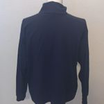 Willow Bay navy blue embroidered snowman turtleneck top Size XL Photo 4