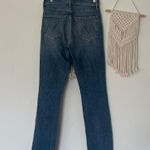 MOTHER Denim Mother The Pixie Dazzler Ankle Fray Button Fly Jeans Photo 3
