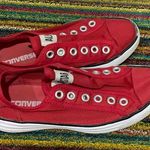 Converse  Chuck It Red Mesh Slip on sneakers size 6 Photo 2