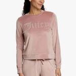 Juicy Couture  Y2K Bling rhinestone logo COCO KISS Velour Loungewear 2pieces set Photo 9