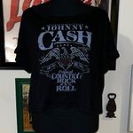 Johnny Cash Crop Top Black Size XL Photo 0