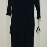 Adrianna Papell Jersey Long Sleeve Jumpsuit Photo 0