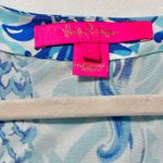 Lilly Pulitzer Keona pineapple printed tunic long sleeve paisley print top Photo 3