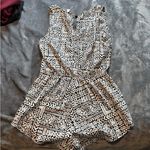 Black and White Geometric Women's Top Photo 1