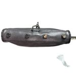 Rebecca Minkoff Dark Gray Leather Mini M.A.C. Convertible Crossbody Bag Silver C Photo 6