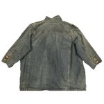 Gitano Jean Jacket Blue Denim Chore Coat Size 20W Western Country Blazer Vintage Photo 1