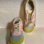 Nicole Miller Mixed Media Platform Sneakers Sz 10 Brand New Photo 5