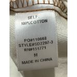 Mod On Trend LUCKY TO HAVE YOU DROP WAIST White Cotton Mini DRESS Size Medium Photo 6