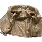 Pendleton Tweed Suit Jacket Blazer Beige Tan Size 8 Wool Silk Workwear Photo 7