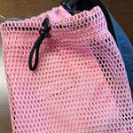 NWOT Free People Movement Mesh Sling Bag Double Bag Design Drawstring Bag Pink Photo 3