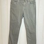 Loft frayed modern skinny crop jeans ankle Photo 1