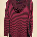 cupio  Maroon and Black Cowl Neck Sweater Photo 0