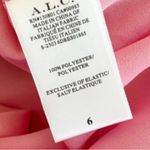 ALC Frank A.L.C. Pink Backless Pleated Dress 6 Photo 10