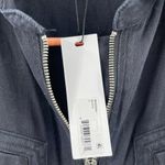 Steve Madden Denim Jumpsuit Size 0 Orly Washed Out Black Cotton Stretch NWT Photo 6