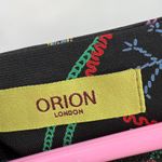 Orion London Dress XS/S Peacock Mini Black One Tree Hill Artsy Art To Wear Boho Photo 2