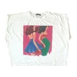 ZARA  Girls Graphic Print Size Large Boxy Tee Photo 0