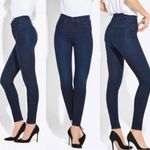 AYR  The Hi-Rise Skinny Jaguar Legs Denim Jeans Blue Dark Wash Size 23 x 28 NWT Photo 1