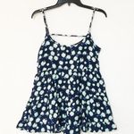 Open Back Tiered Floral Tank Top Size L Photo 5