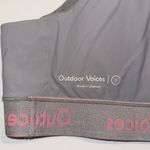 Outdoor Voices  Bra Womens Small Gray Doing Things Sports Bra Athletic Padded Photo 3