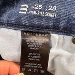 Mott & Bow Moore High Rise Skinny Jeans Women’s Size 25x28 Blue Photo 4