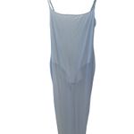 SKIMS  Milky Sheer Low Back Long Dress  Large Opal NWT SOLD OUT Photo 2