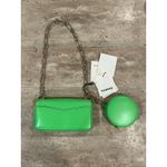 Sandro NEW Totemo Bag with Chain Strap Green Photo 5