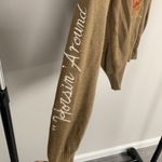 Vintage Le Moda Horsin Around Embroidered Horse Sweater Size XL Brown Photo 2