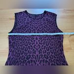 RVN | Dresses | Rvn Burgundy Leopard Print Mini Dress Sz Large Black Photo 5
