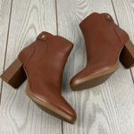 Giani Bernini Women's Trumann Memory Foam Block Heel Dress Booties 9.5M Cinnamon Photo 2