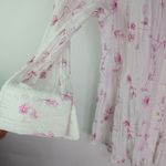 Apt. 9  2X White Pink Embroidered Cotton Dandilion Top Plus Photo 8