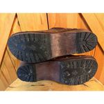 Ruff Hewn  Wood Clogs 7M Brown Leather Photo 5
