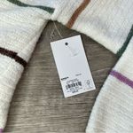 SO  Side Lace-Up Sweater Beige Stripe Size XS Photo 9