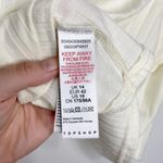 Topshop NWT Cream Ivory Ribbed Cropped Tank Top Photo 9