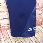 Lorna Jane  |  Black Navy Shimmer Mixed Panel Capri Leggings Photo 4