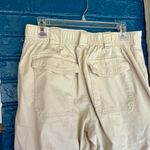 Old Navy Neutral Cream Women’s Cargo Pants Photo 3
