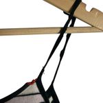 Marc Jacobs  Cream Black Red Striped Sleeveless V-Neck Cashmere Blend Knit Top L Photo 5