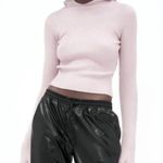 ZARA NEW  Light Purple Hooded Sweater Size Small Photo 0