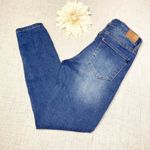 Tahari Classic Skinny Jeans Dark Blue Distressed Stretch 6 Photo 2